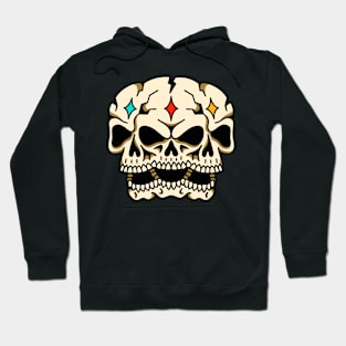 Skull 3 way Hoodie